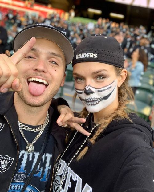 josephineskriver: Finally back with my #raidernation fam. What a night! Couldn’t have asked for a be