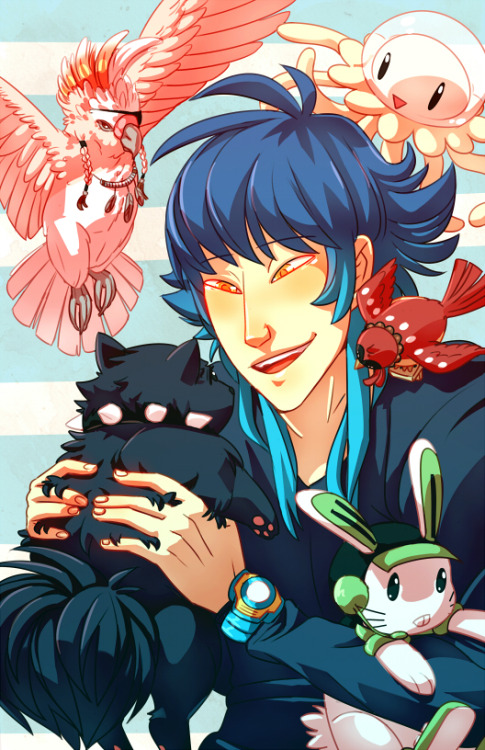 puppetsarts:omfg i spent way too much time on this (sighs)anyways, another print i’m gonna sell at s