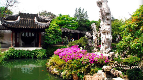 Suzhou Gardens, China.By anonymous.