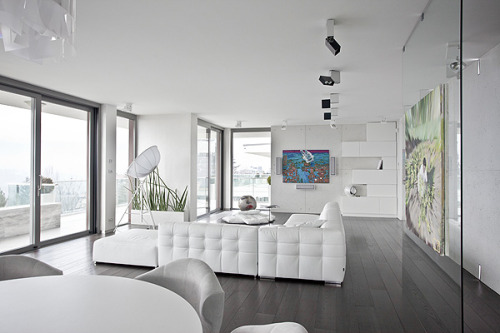 afflante:  Penthouse Apartment in Budapest // Suto Interior Architects | Afflante.com