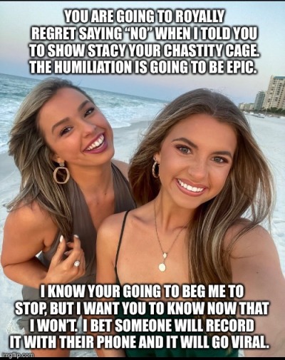 the-bitch-oboi:crimsonchastity:Yes Miss understood xx the bitch oboi must obey his