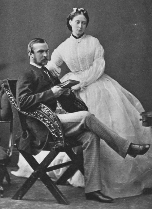 Prince Louis and Princess Alice of Hesse, 1864“Our life is a very very happy one. I have nothi