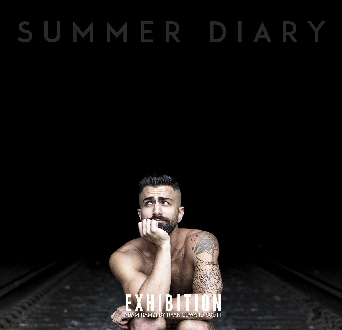 summerdiaryproject:  EXCLUSIVE COVER STORY |  PART II  EXHIBITION ADAM RAMZI PHOTOGRAPHED