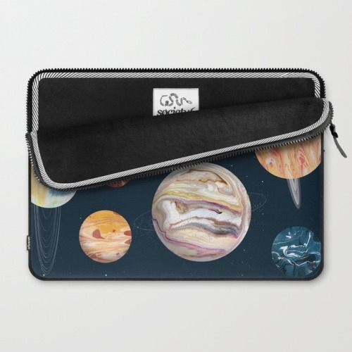 Marbly Warbly Planets MerchI just updated my Society6 page with new prints, and this is one of them!