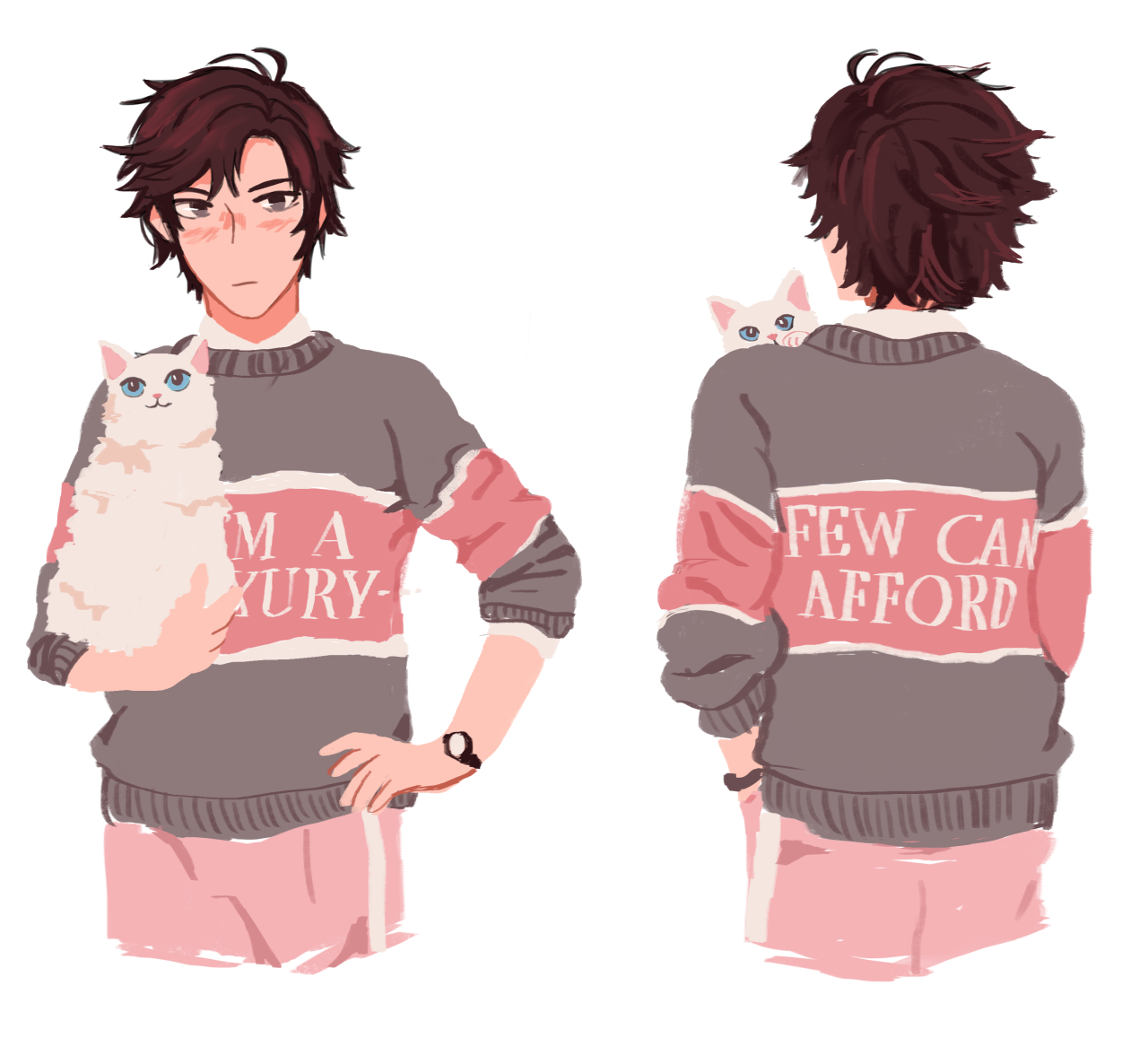sasakihaise:  i hate that i put so much effort into a meme original post here 