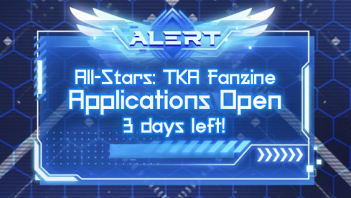 Time is running out and we’re still short applicants![Application Form] [Ask Questions Here]