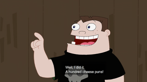 celticpyro:forgottenpnffacts:Buford knows one hundred cheese puns.I’m sure that’d get gr