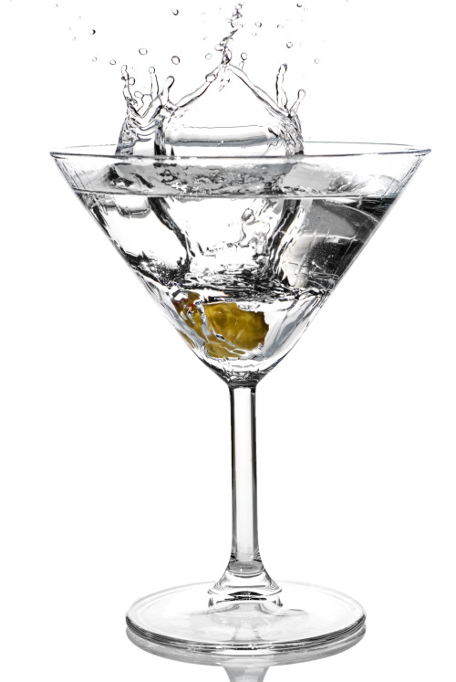 The Churchill Martini, made famous by Sir Winston ChurchillIngredients:One bottle of ice cold ginOne