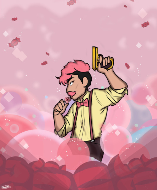 dcschart:Candy Boy Psychopath, day and night version 🍬