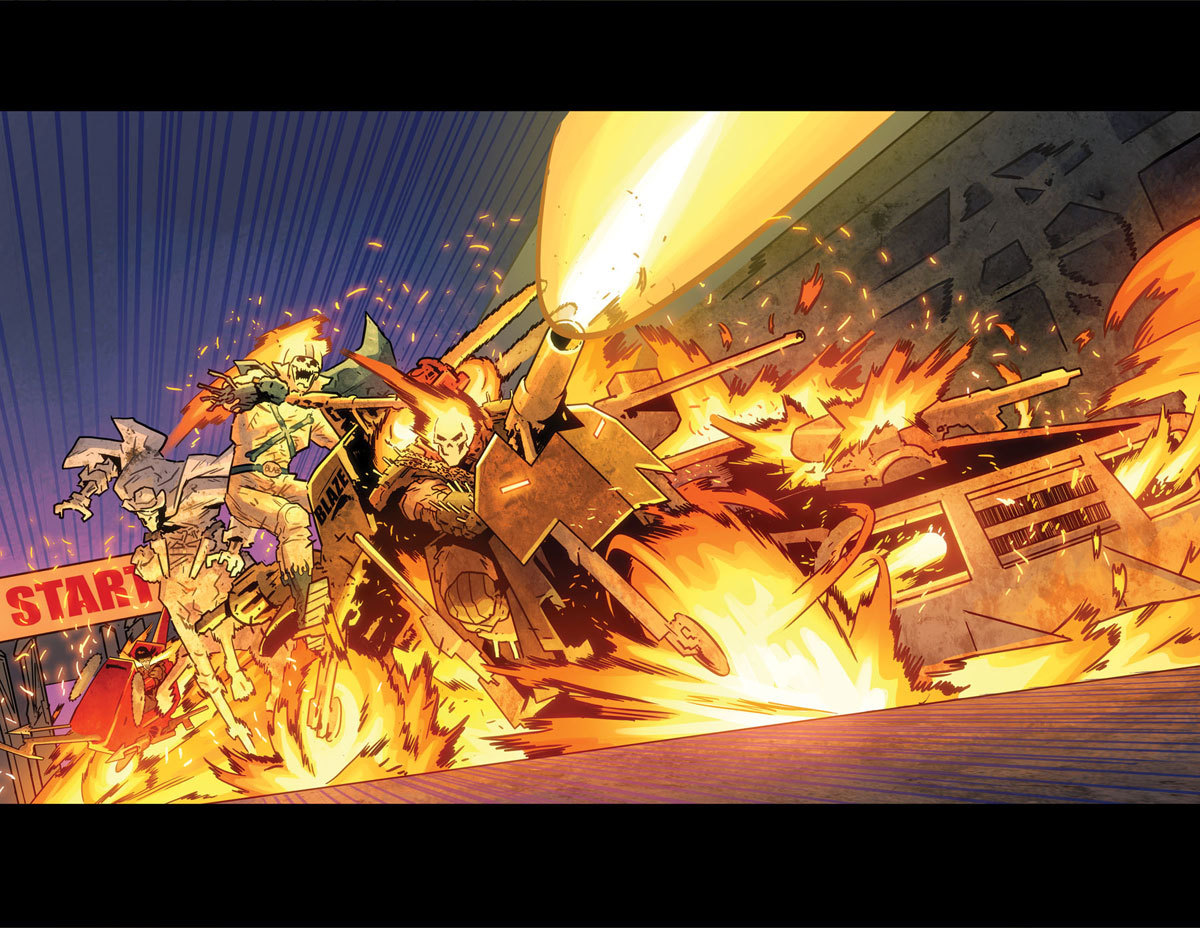 mothfuzzy:  “Start your engines! Prepare for terror! The  deadliest racers on Battleworld
