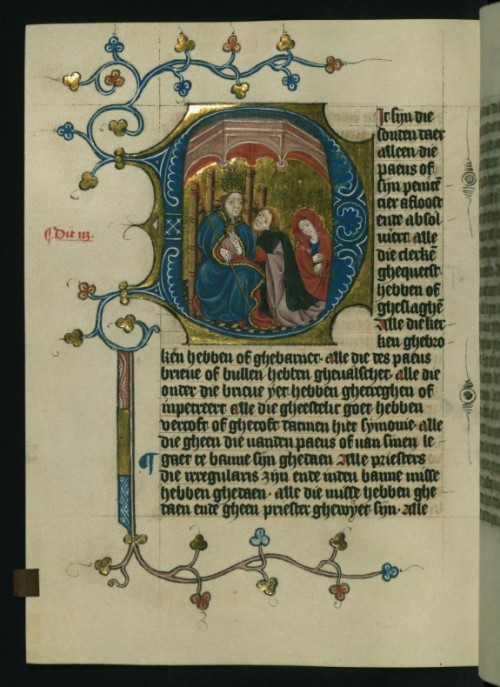 waltersartmuseum:Art of the Day: Papal Confession before a pope Learn more about this object in our