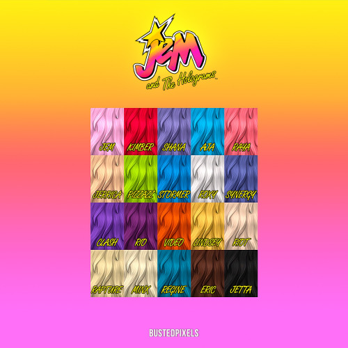 Jem and the Holograms CollectionBase Game CompatibleG’day here is a collection of Jem and the Hologr