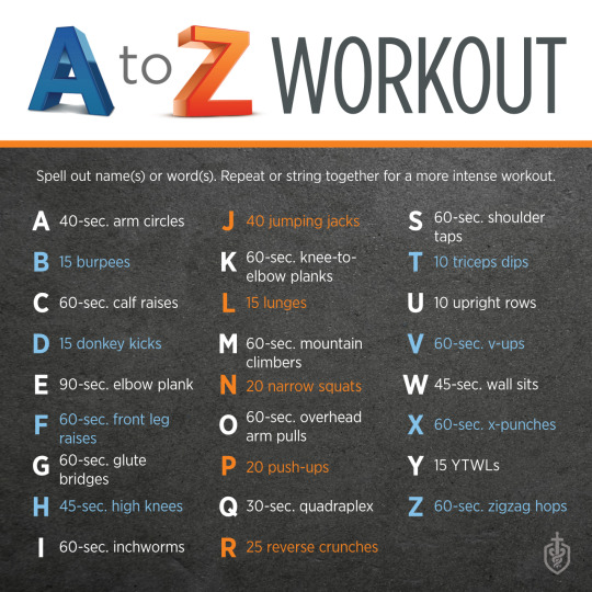 Guard Your Health A To Z Workout