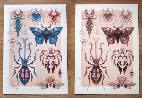 Im holding a giveaway for these &ldquo;Otherworldly Entomology&rdquo; prints! Both prints ar