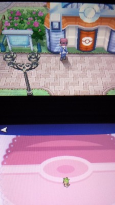 pokemonx-y:  kingchiggy:  Leaked game footage of pokemon centers and Youngster  hmmmm more showing up 