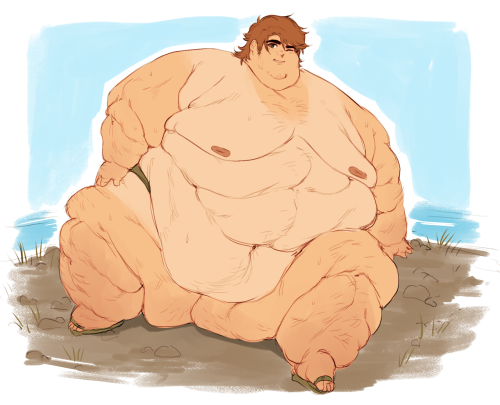 Rudy Enjoying Some Time At A Lake Or Pool To Cool Off? Beach Episode Rudy?
