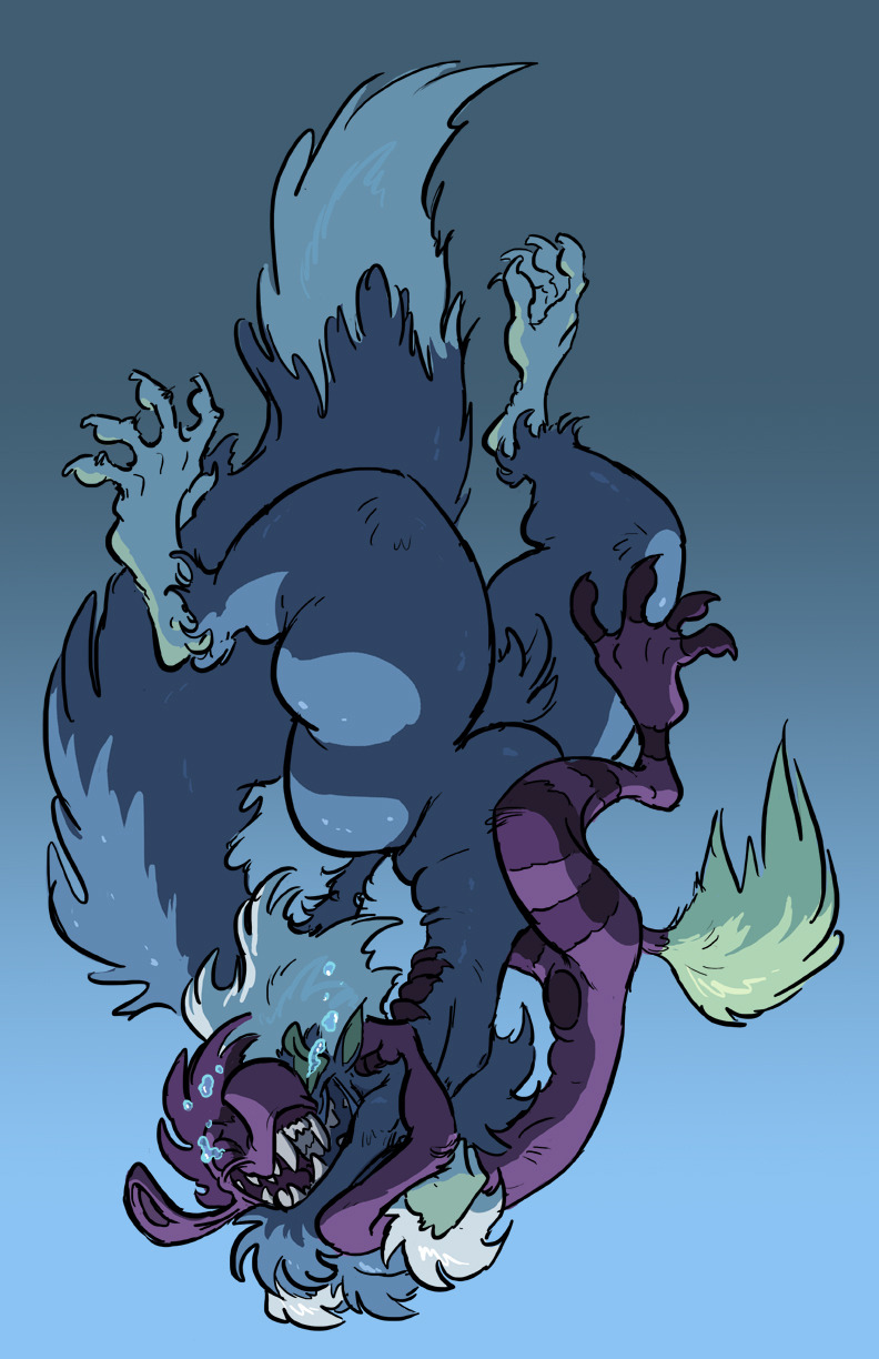 A quick, sloppy, and utterly self indulgent doodle to kick off 2017.In the end everything