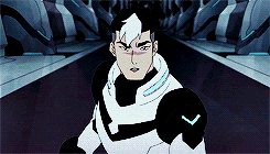 voltrongifs:shiro (requested by anonymous)the black lion is the decisive head of voltron. it will ta
