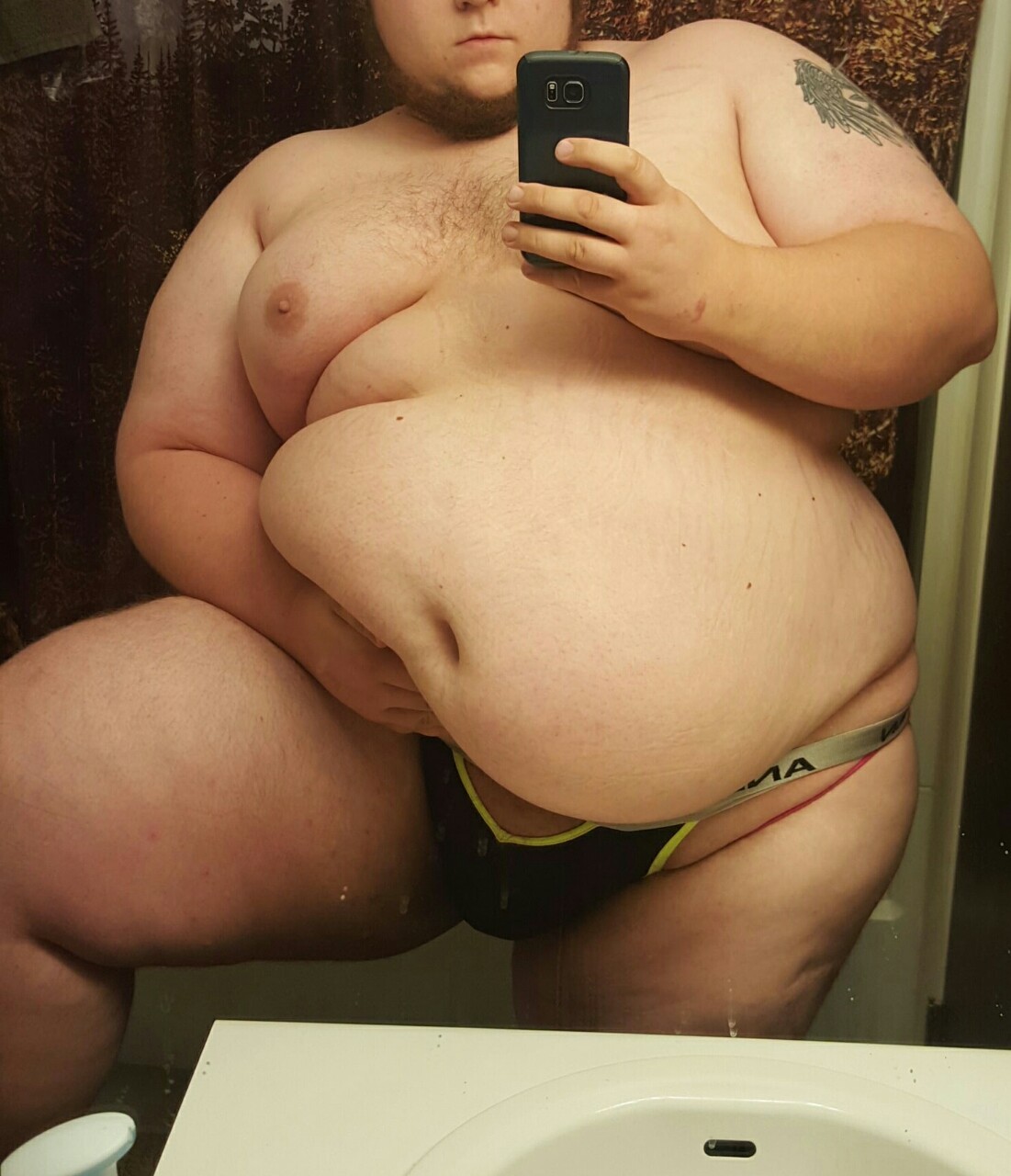 thewhaledude:  Took some pics in my jock strap the other day    This will be my man&rsquo;s
