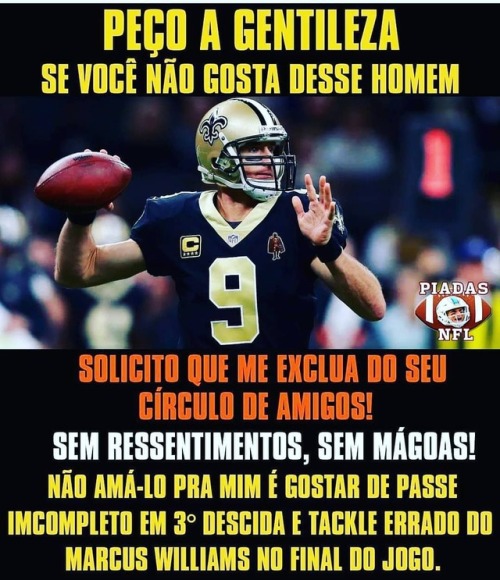 #DB #drewbrees #NFL (em Atibaia, Sao Paulo,...