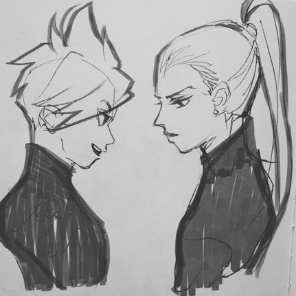 more overwatch stuffs (((o(*•̀ω•́*)o)))-the 4th picture referenceI did it as a practice :3-the 5th o