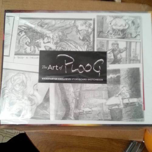 Heck yes! Just got my Art of Ploog book that i backed on Kickstarter. Friggin’ sweeeeet. 