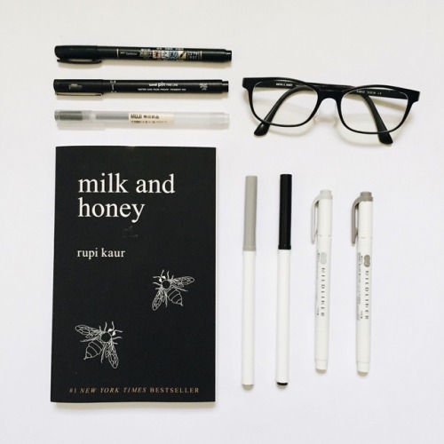 confession: i haven’t found the time to properly read milk &amp; honey through; i’ve only skimmed th