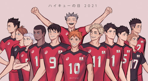 elfiore: happy haikyuu day! 