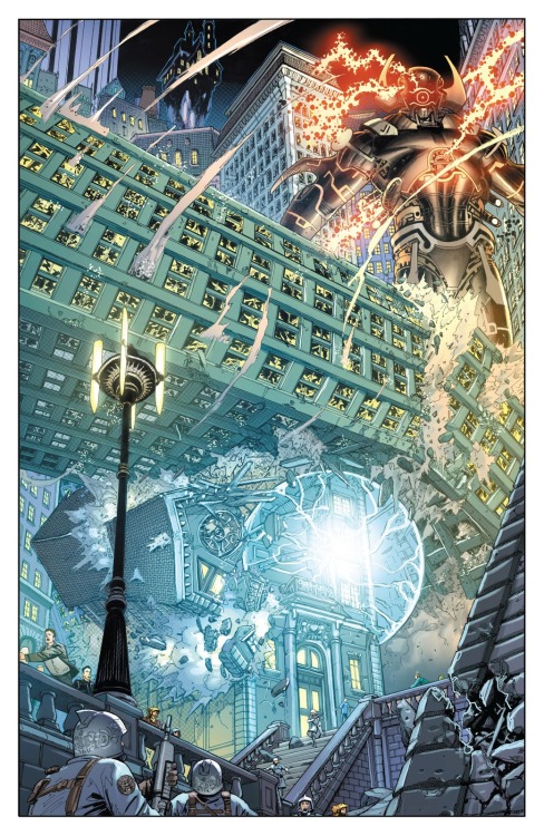 dustinweaver:Pages from S.H.I.E.L.D. Vol.2 #3 (2011) Writer- Jonathan Hickman Art- 