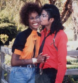 janetandmichaelsvision:  Whitney Houston and Michael Jackson 