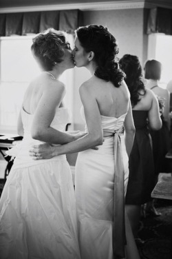 Bi-Tami:  Lipstick-Lesbian:  ♀♡♀  Funny I Thought It Was The Mother Kissing