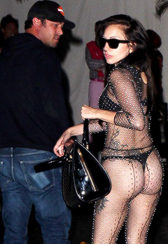 mother-gaga:  Gaga and Taylor last night in West Hollywood. 