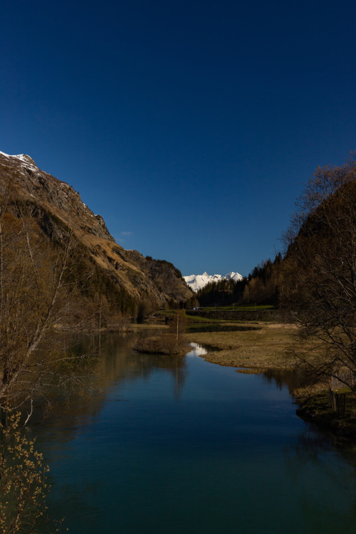 nature-hiking: Peaceful mountain river - Tignes, France, April 2019 photo by nature-hiking