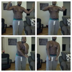 blacknthick:  negrovsnerd:  Drinkin’ Jack and feeling it…  Love this dudes body!