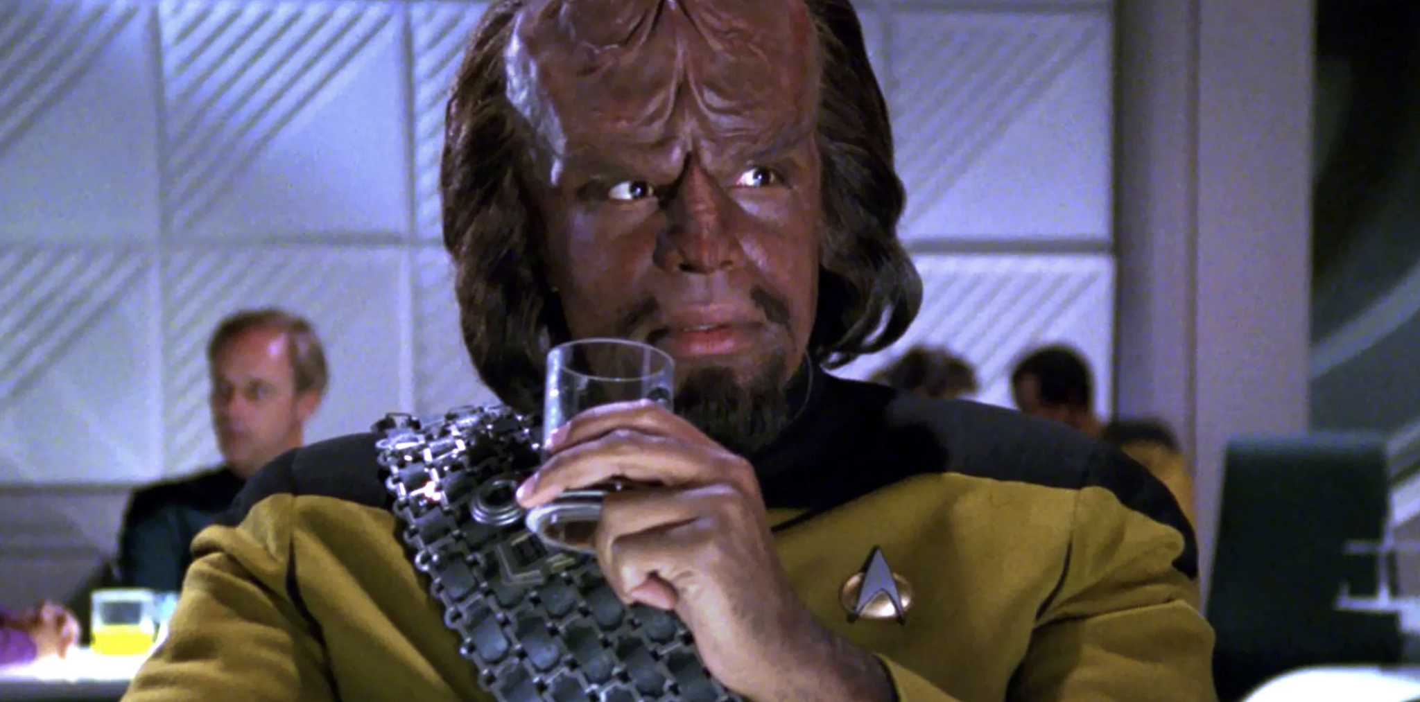 Worf from Star Trek The Next Generation