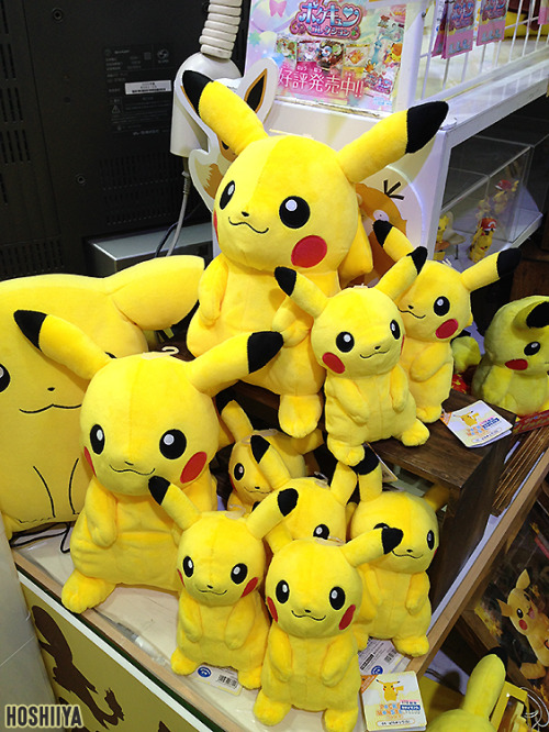 Zutto Pokemon display at KiddieLand in Harujuku, Tokyo! They have the new All Star Collection plush 