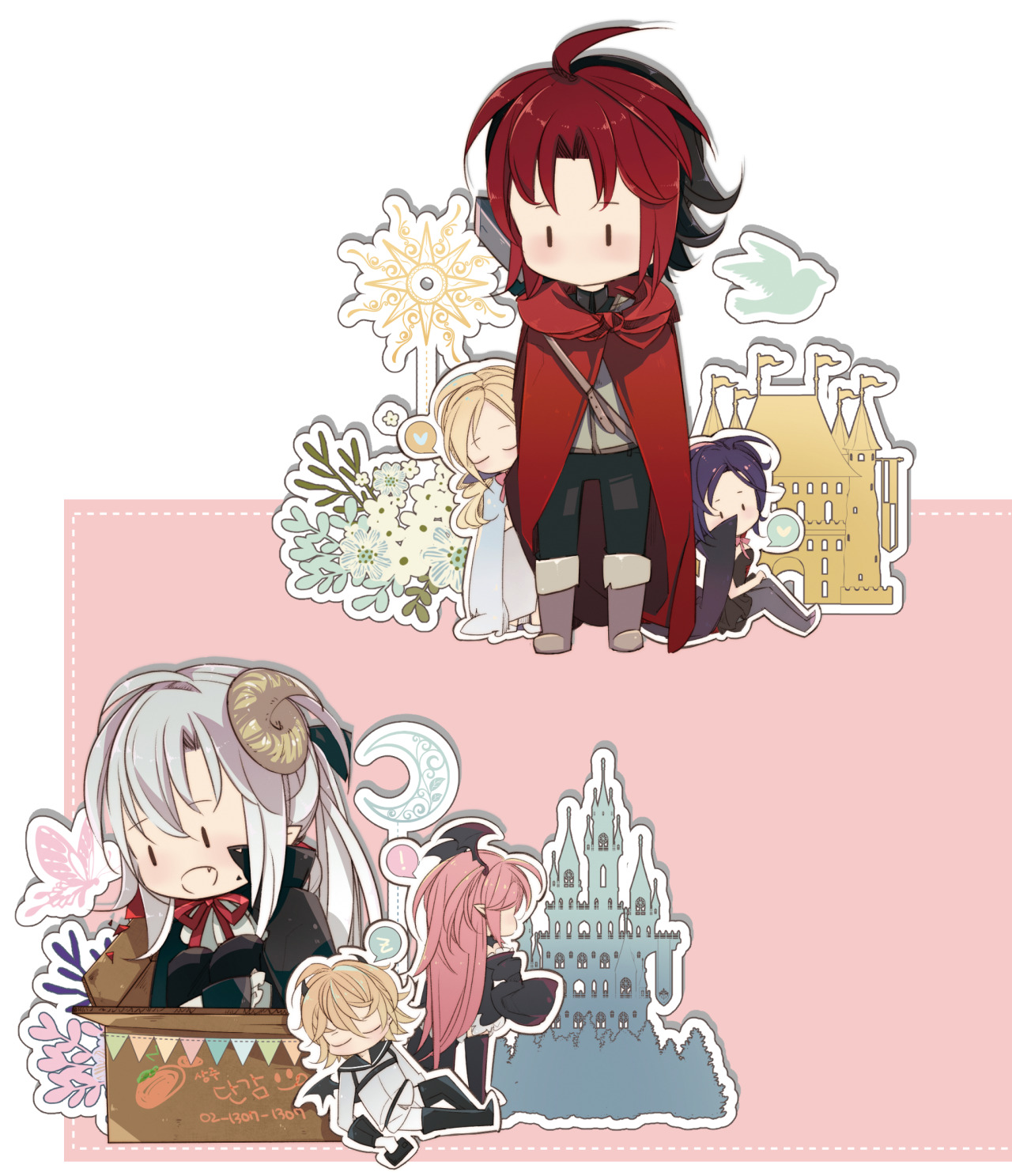 amaimonooo:  Knight Crowley*the Devil Ferid