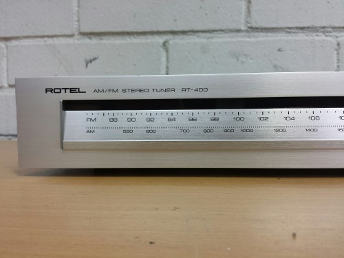 Rotel RT-400 AM/FM Stereo Tuner, 1981