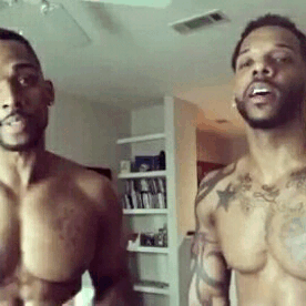 michealg87:  SEXY ASS TYRONE,,,,💪😘 HE WILL HANDLE U AND BUST U IN YO ASS🍆💦💦