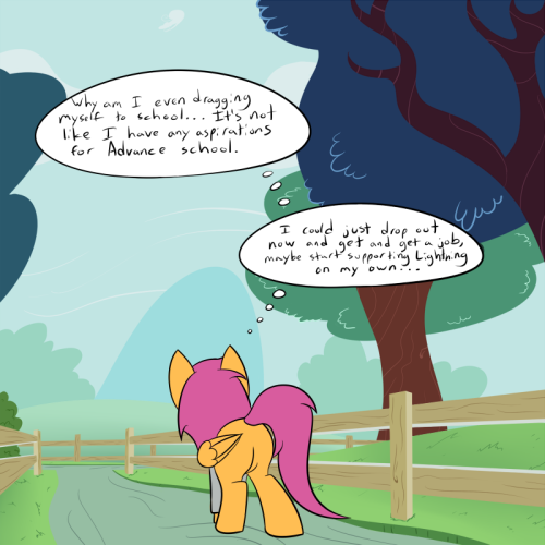 D'aww, poor Scootsy TT