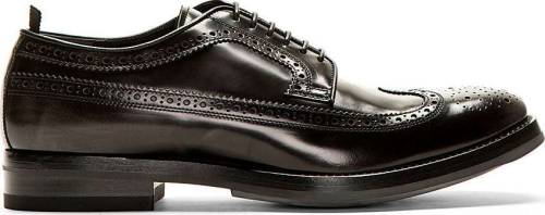 manly-shoes:  Black Leather Longwing BroguesShop for more Lace-ups on Wantering.