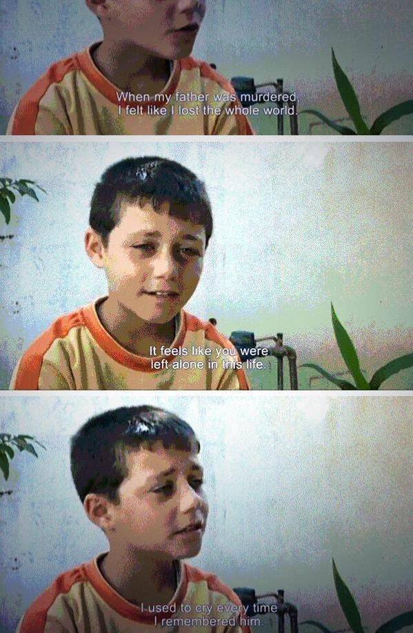 from-palestine:  [ Palestinian child dreams of becoming a doctor. ] So that he can