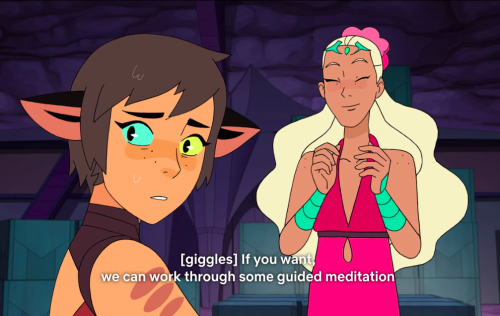 femininerdy:My OTP is finally canon: CATRA x THERAPY 