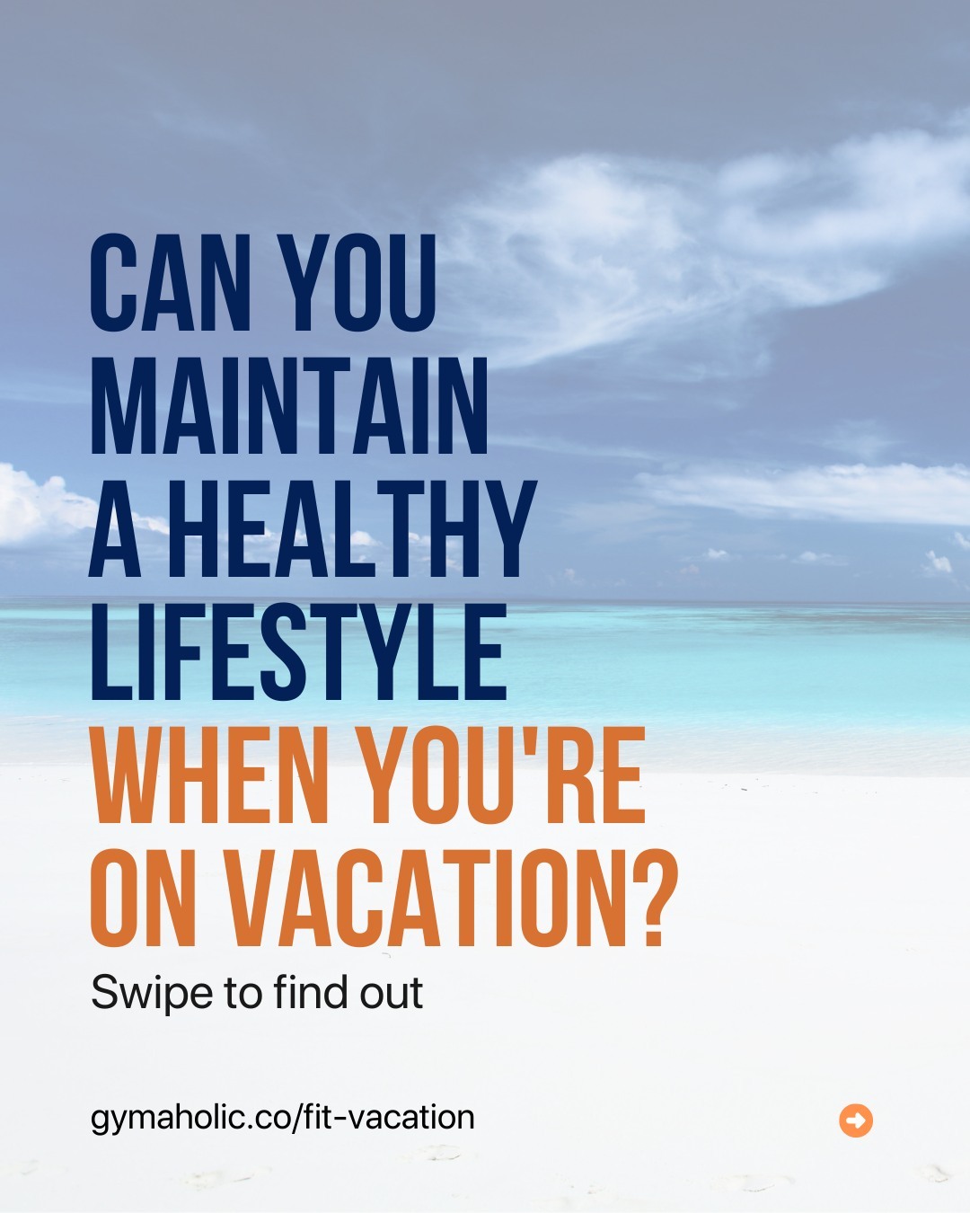 Can you maintain a healthy lifestyle when you’re on vacation?