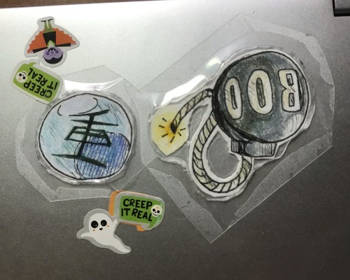 Made Some New Laptop Stickers 0w0