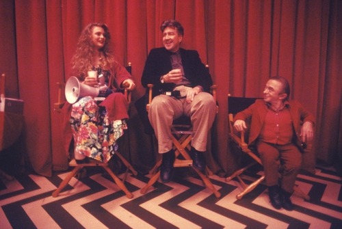 Porn photo  Rare Twin Peaks behind the scenes 