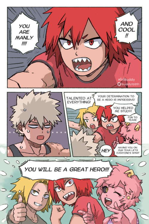 This is my comic for MHA  @recoveryzineIt’s about social media, Bakugo and his friends :3Hope 