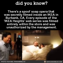 did-you-kno:  There’s a spoof soap opera that  was secretly