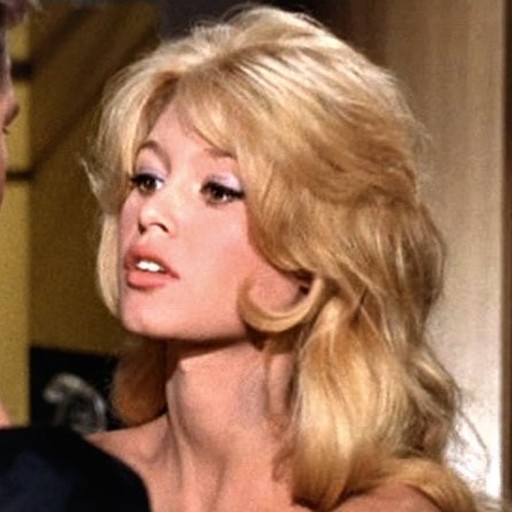loveanthonyperkins:Anthony Perkins and Brigitte Bardot, Une Ravissante Idiote, 1962