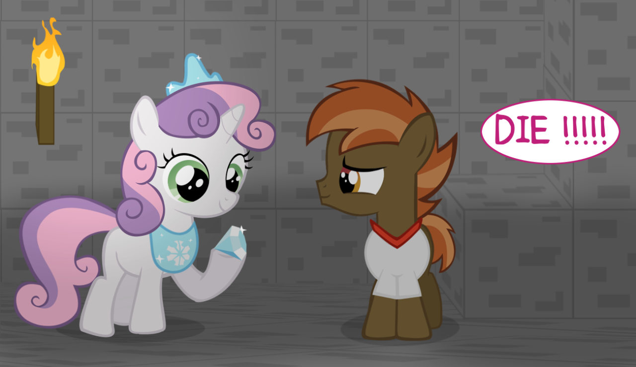 ask-thecrusaders:  your-pretty-cupcake:  PART 2 A little comic, featuring the Cutie